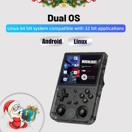 Imagem de Consola de jogos portátil Aivuidbs RG353V Android 11 Linux 64GB