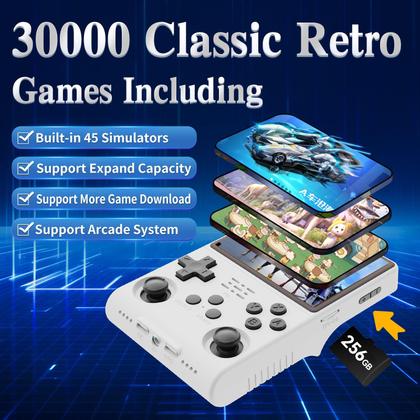 Imagem de Consola de jogos portátil Hedlaoy R40S Pro 30000 Games 256 GB