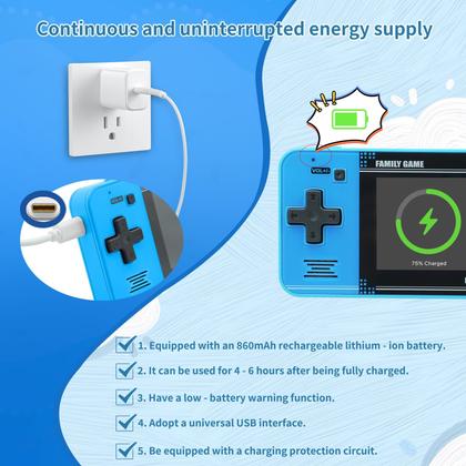 Imagem de Consola de jogos portátil Jogujos P30S 220 Retro Video Games