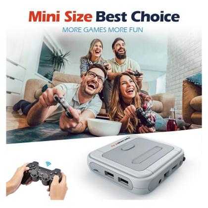 Imagem de Consola de jogos Super Console X PRO 64GB com controles com fio 4K