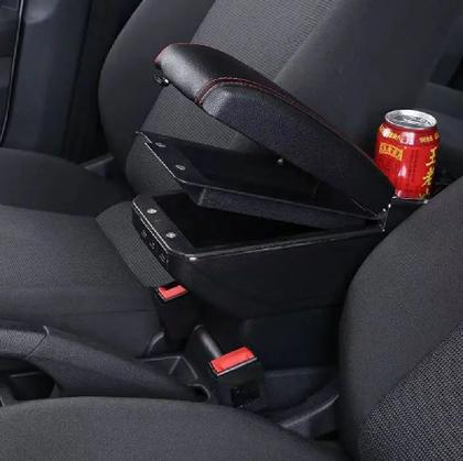 Imagem de Console Apoio De Braço Central Universal Porta Objetos 7 Usb