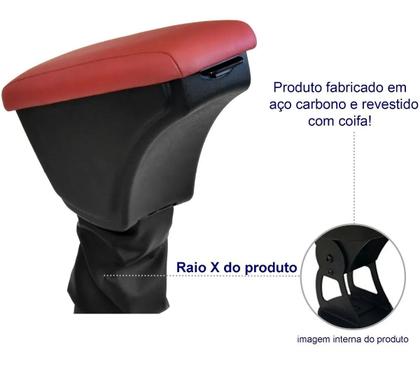 Imagem de Console Apoio De Braço Nova Duster 2021 2022 Encosto Suporte Descanso Porta Objeto