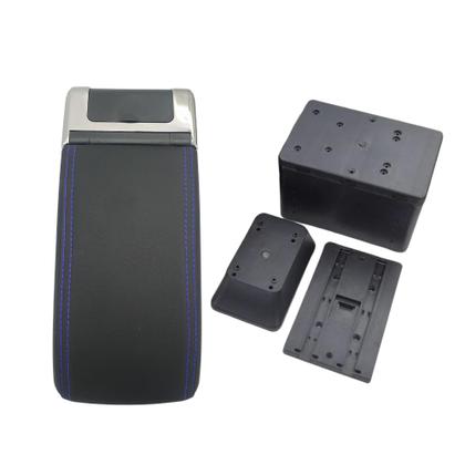 Imagem de Console Apoio De Braço Universal Veicular Entrada Usb Azul