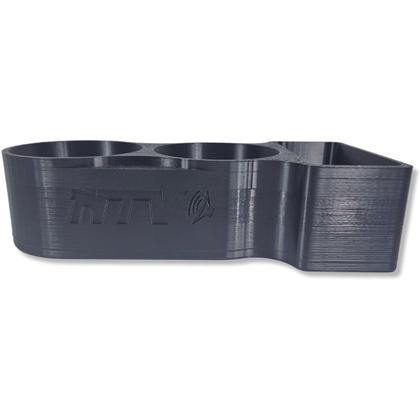 Imagem de Console central gm celta prisma com compartimento para 2 copos e porta objetos chevrolet universal