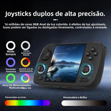 Imagem de Console De Jogo Portátil Retrô ANBERNIC RG CubeXX Com Tela IPS De 395, WiFi, Bluetooth, Linux De 64