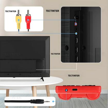 Imagem de Console De Jogo Portátil Retro GB300 De 3.0 Polegadas Com 6000 Jogos Integrados E Saída AV