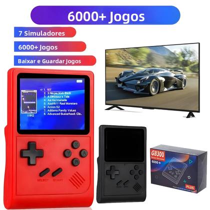 Imagem de Console De Jogo Portátil Retro GB300 De 3.0 Polegadas Com 6000 Jogos Integrados E Saída AV