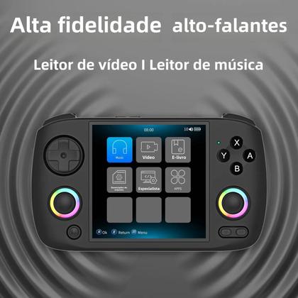 Console De Jogos Portátil ANBERNIC RG CubeXX De 3,95 Polegadas Com