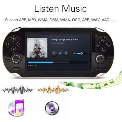 Imagem de Console de jogos portátil de 4,3 polegadas Dual Joystick 8GB