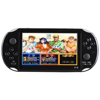 Console de jogos portátil retrô de 5,1 polegadas com GBA - X12