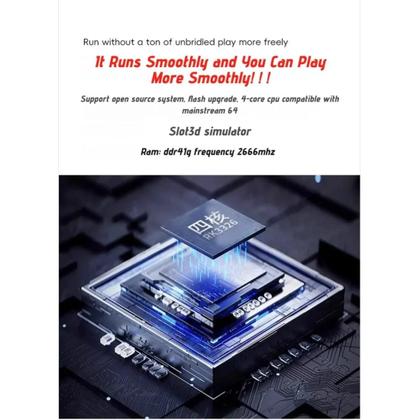 Imagem de Console De Jogos Portátil Retro Nostálgico 3D R36S, Player De Sistema Duplo De Código Aberto