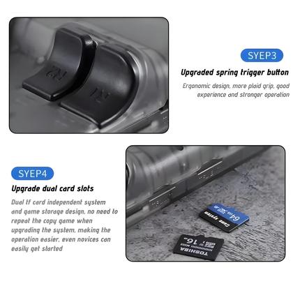 Imagem de Console De Jogos Portátil Retro Nostálgico 3D R36S, Player De Sistema Duplo De Código Aberto