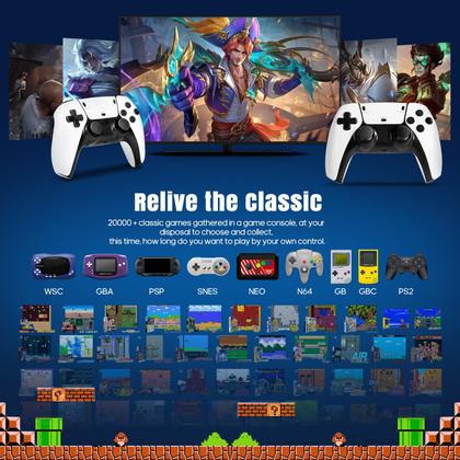 Imagem de Console de jogos retrô Stick WDYQJE com jogos 4K HDMI 20000+