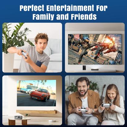 Imagem de Console de jogos retrô Stick WDYQJE com jogos 4K HDMI 20000+