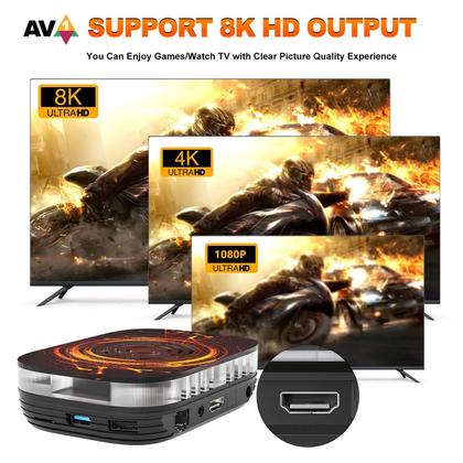 KINHANK レトロビデオゲームコンソールスーパーコンソール X4 プラス Console de Videogame Kinhank Super Console X4 Plus - 60.000+