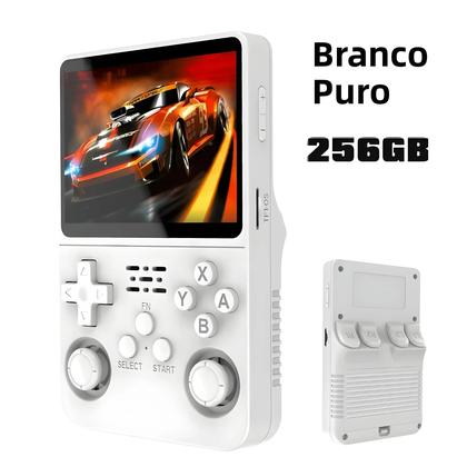 Imagem de Console De Videogame Portátil 256G R36S Com Sistema Linux, Tela IPS De 3.5 Polegadas, 64G 128G,