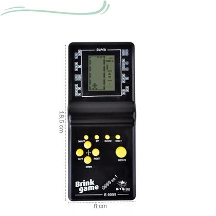 Imagem de Console Mini Game Antigo Retro Tetris 9999 Jogos Corrida 