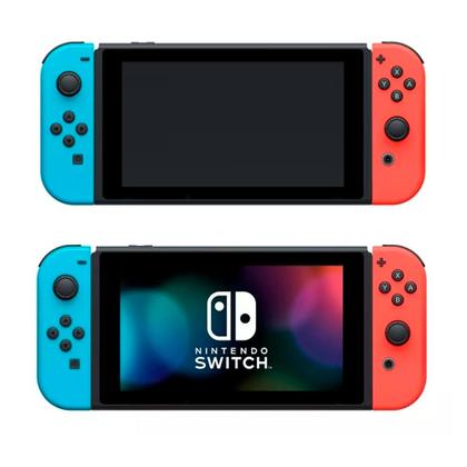Console Nintendo Switch 32GB com JoyCon Azul e Vermelho Neon V2