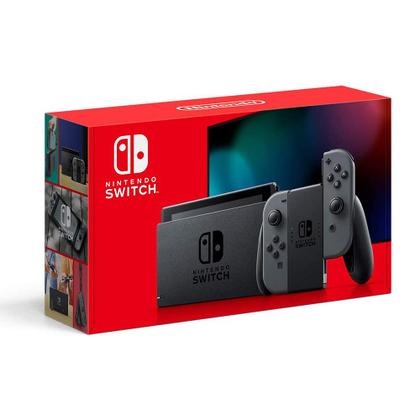 Console Nintendo Switch Cinza 32GB Gray Joy-Con - HBDSKAAA1