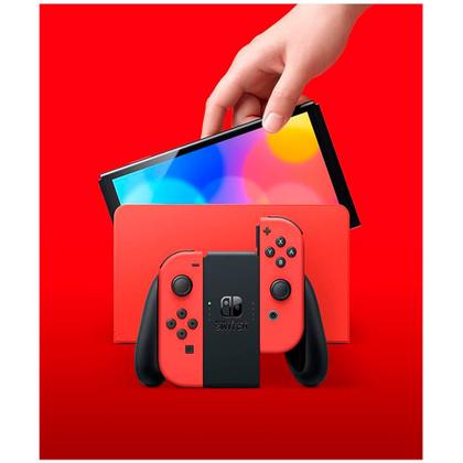 1251 Nintendo Switch　本体 Console Nintendo Switch OLED 64GB 2 Controles Sem Fio Joy-Con