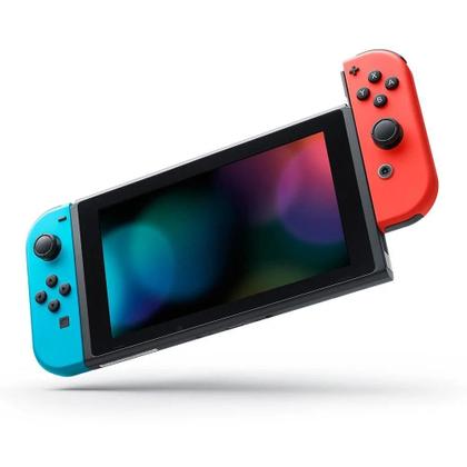 Imagem de Console Nintendo Switch V2 e controle joycon Vermelho e Azul + Super Mario Bros. Wonder
