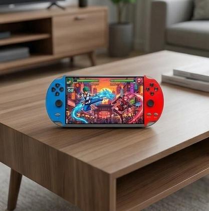 Imagem de Console Portátil Game X7 Tela 5.1 Polegadas Videogame Retrô Multimídia