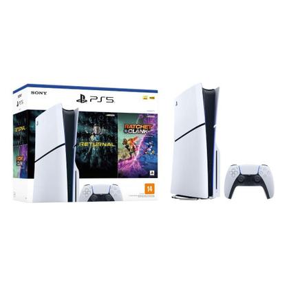Console PS5 Sony Slim 1TB 1 Controle CFI-2014 Imagem de Console PS5 Sony Slim 1TB 1 Controle CFI-2014