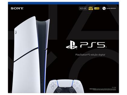 Imagem de Console Sony PlayStation 5 Slim Digital 825 GB DualSense Branco