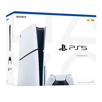 Imagem de Console Sony PlayStation 5 Slim Disk 1TB DualSense Branco