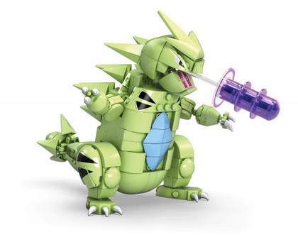 Imagem de Construção Mega Pokemon Conjunto de Cardigio Tyranitar - Ação Batalha