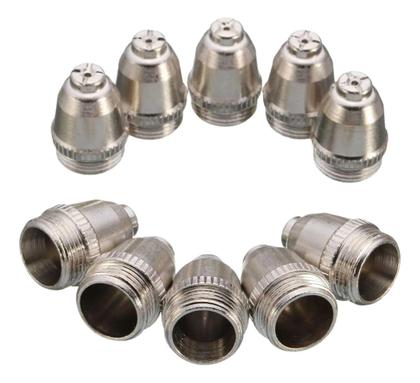 Imagem de Consumíveis Plasma Ag60 Sg55 Wsd60 10 Bicos 10 Eletrodos