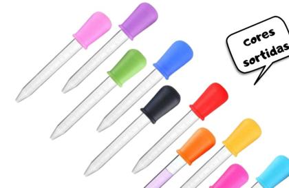 Imagem de Conta Gotas Pipeta Fortalece E Desenvolve Coordenação 2Uni