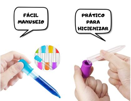 Imagem de Conta Gotas Pipeta Fortalece E Desenvolve Coordenação 2Uni