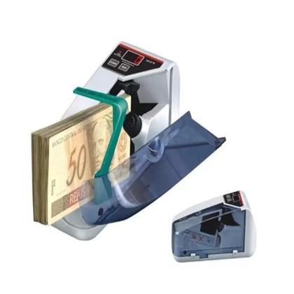 Imagem de Contador profissional portátil para cédulas real euro dólar