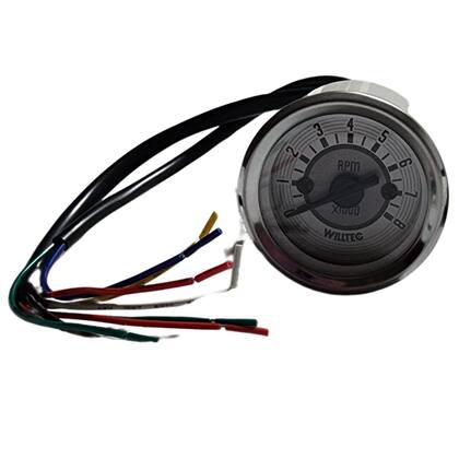 Imagem de Contagiro 0-8000 Rpm Bivolt Ajuste Marcha Lenta Branco Fusca
