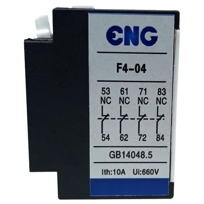 Imagem de Contato Auxiliar Para Contator Model. F4-04 4Nf