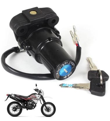 Imagem de Contato Chave Interruptor Ignição Miolo Xtz Ybr 125 De 2006 Ate 2007