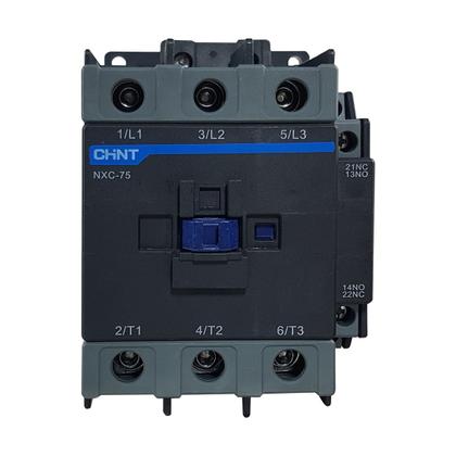 Imagem de Contator  230V 1NA+1NF 75A 50/60Hz  NXC-75  Chint