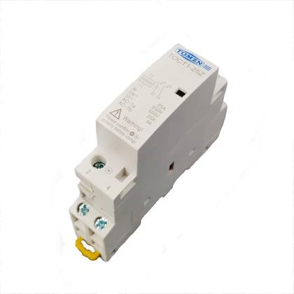Imagem de Contator De Potência Rele Auxiliar 12v 2 Polos 25a 2na