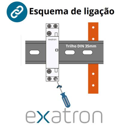 Imagem de Contator Modular Bipolar 25a 2na 2 Polos 220v Contatora