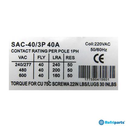 Imagem de Contator Trifásico Elgin - ARC177590415601