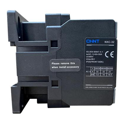 Imagem de Contator Tripolar 32A Chint NXC-32 24VAC 1NA+1NF 50/60Hz
