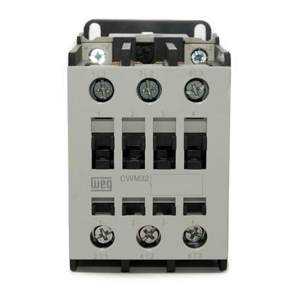 Imagem de Contator Tripolar CWM32-00-30V26 32A 220VCA Weg