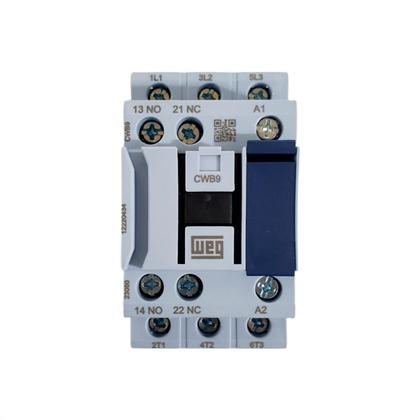 Imagem de Contator Tripolar Weg CWB 220V 9A CWB9-11-30D23