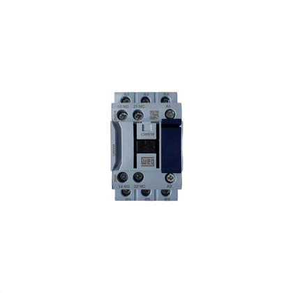 Imagem de Contator Tripolar Weg CWB 220VCA 18A 1NA 1NF