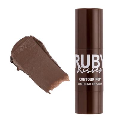 Imagem de Contorno em Stick Contour Pop Marrom Escuro Kiss
