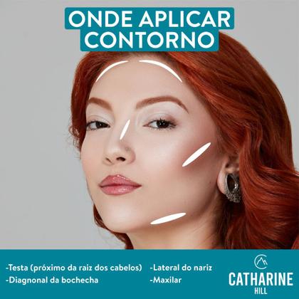 Imagem de Contorno Facial Em Pó Catharine Hill Bronzer Natural Acabamento Aveludado Não Craquela 6g