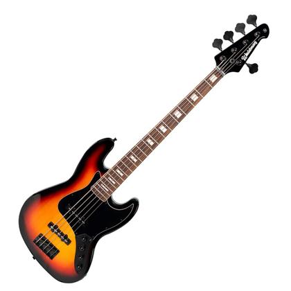 Imagem de Contra Baixo Ativo 5 Cordas Jazz Bass Waldman GJJ405A TS