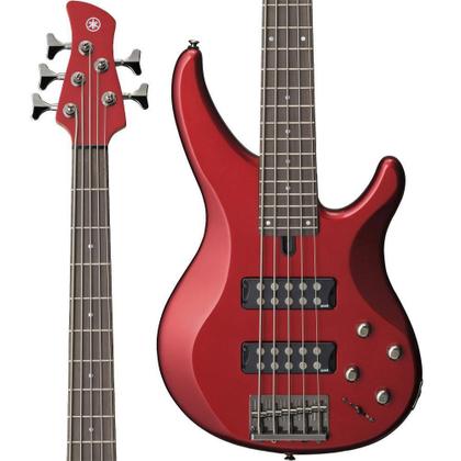 Contra Baixo Yamaha Ativo 5 Cordas TRBX305 Vermelho Trbx-305