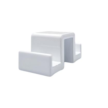 Imagem de Contra Fecho Concha/Fechadura Lateral Gold Con382 Branco 20 Peças